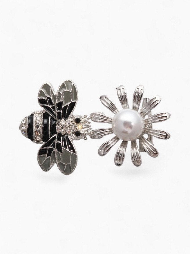 Зажим для кардигана «Пчела» | Queen Fair