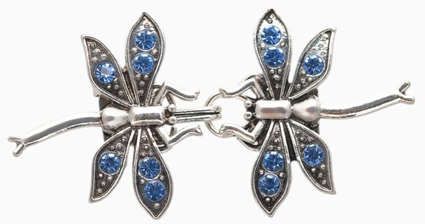 Зажим для кардигана «Стрекоза» | Queen Fair