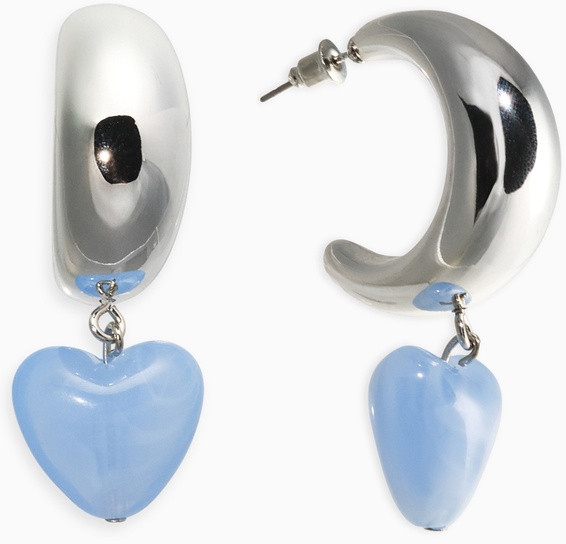 Серьги «Новый стиль. Сердечки» | Queen Fair