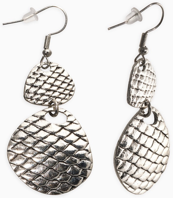 Серьги «Чешуя» | Queen Fair