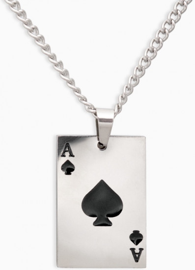 Кулон на цепочке «Карта»