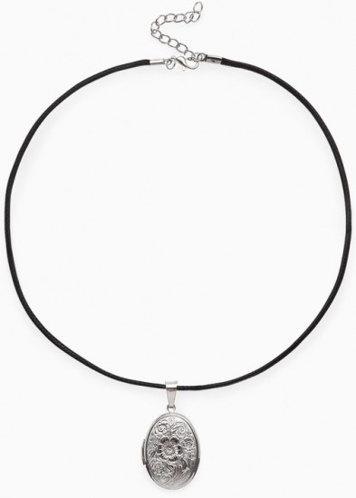 Кулон на шнурке «Цветы»