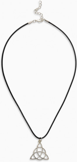 Кулон на шнурке «Трилистник»