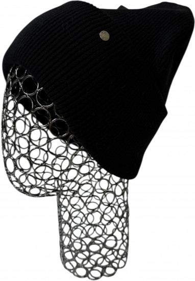 Шапка с отворотом унисекс «Лапша мелкая»