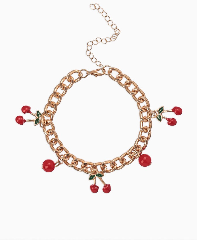 Браслет на цепи «Вишневый рай» | Queen Fair