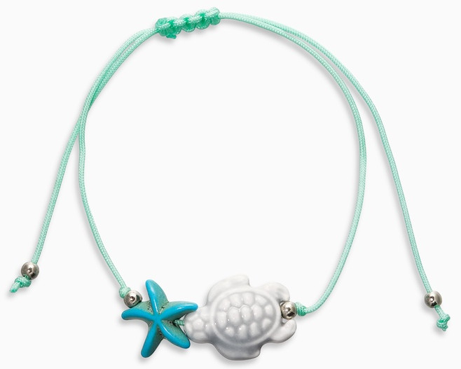 Браслет на нити «Звезда и черепашка» | Queen Fair