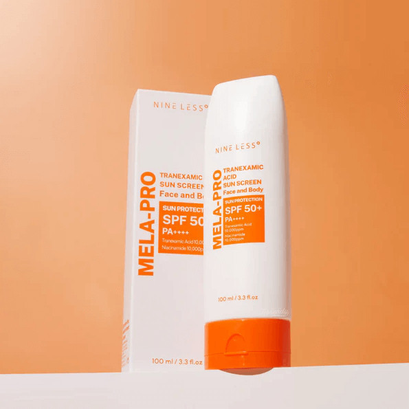Солнцезащитный крем для лица с транексамовой кислотой SPF50+ «Mela-Pro Tranexamic Acid Sun Screen» | Nine Less