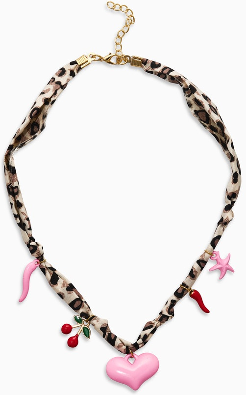 Колье «Леопард. Сердце» | Queen Fair