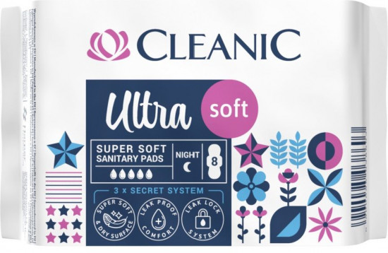 Прокладки женские ночные «Ultra soft Night»