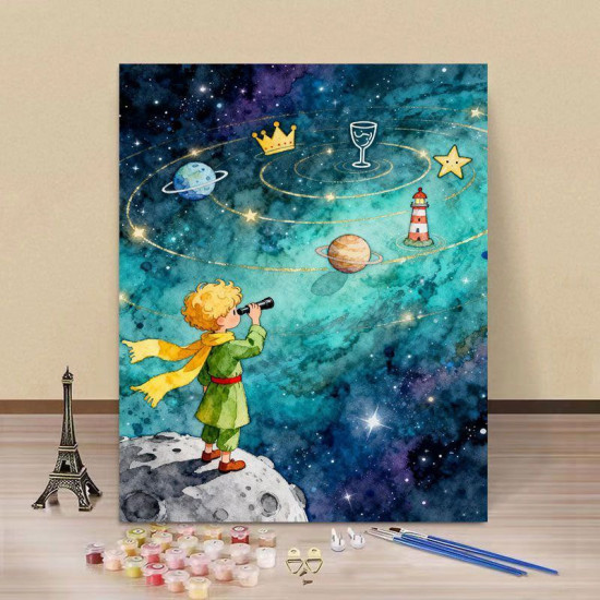 Картина по номерам «Маленький принц»