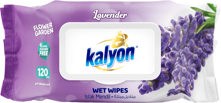 Салфетки влажные «Лаванда. Lavender» | Kalyon