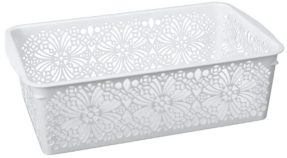 Корзинка для хранения универсальная | Floral | Eco nova