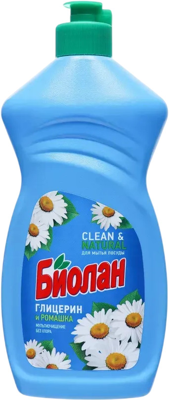 Средство для мытья посуды «Глицерин и ромашка» | Биолан