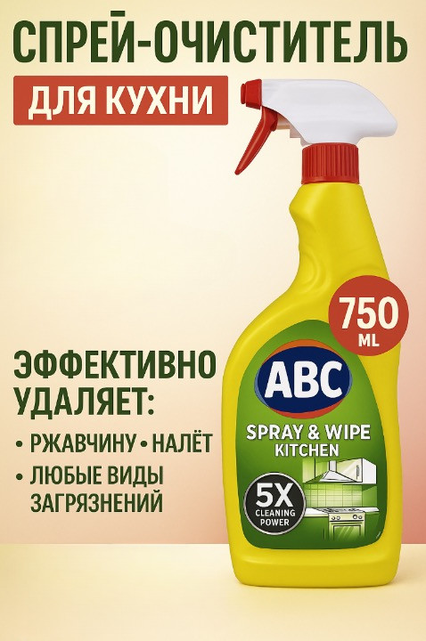 Чистящее средство для кухни «Антижир» | ABC