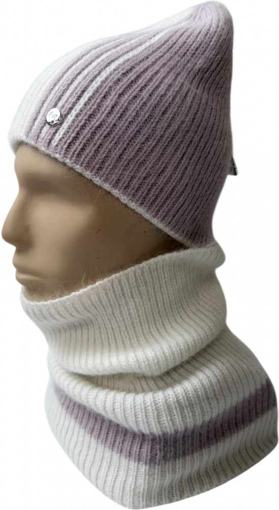 Комплект женский с шапкой и хомутом | Erbika