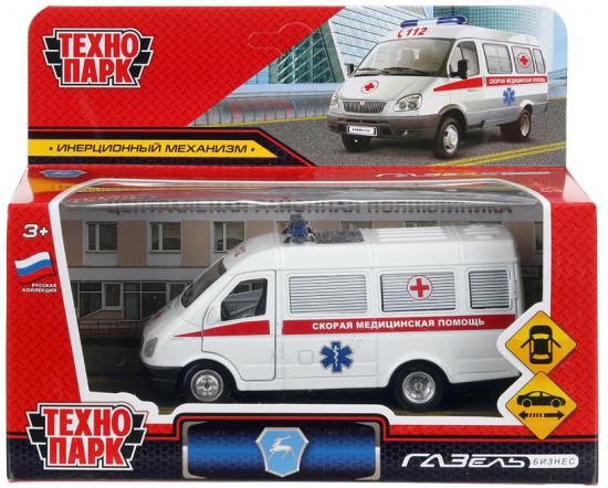Машина инерционная «ГАЗ-3221 ГАЗель. Скорая помощь»