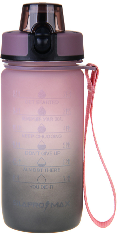 Бутылка спортивная с замком «Ultimate Grey – Elderberry» | SilaPro