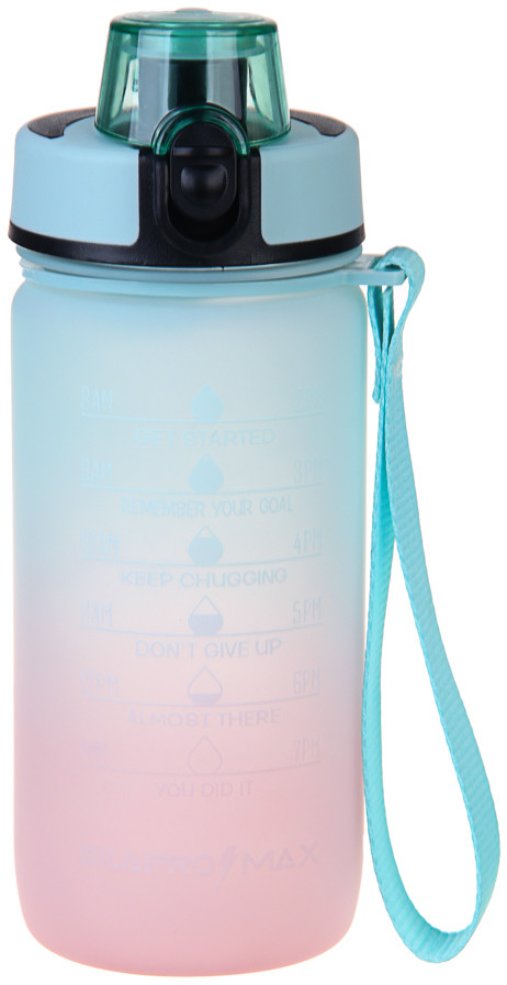 Бутылка спортивная с замком «Lotus – Eggshell Blue» | SilaPro