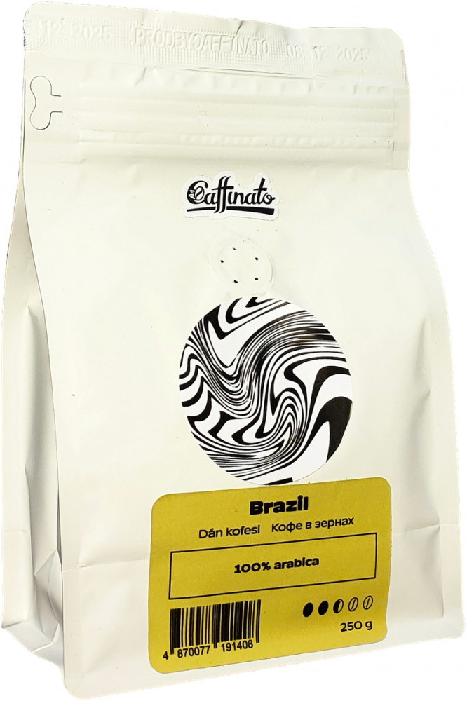 Кофе свежеобжаренный в зернах «Brazil» | Caffinato