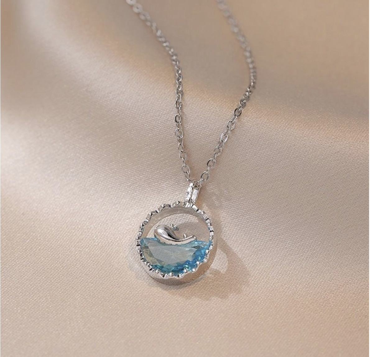 Колье для женщин «Аквамарин»