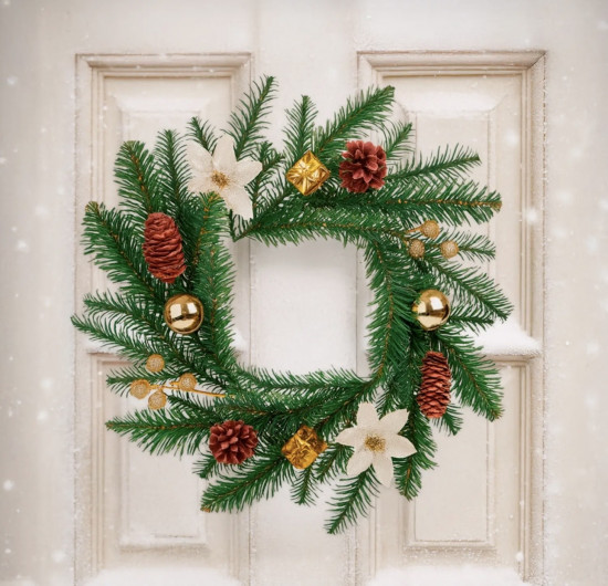 Венок новогодний