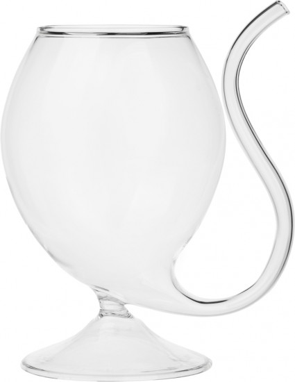 Бокал с трубочкой