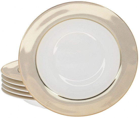 Набор тарелок глубоких «Золотая симфония»