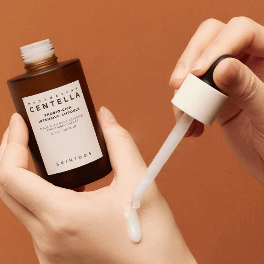 Интенсивная ампула для лица с пробиотиками «Probio-Cica Intensive Ampoule» | Madagascar Centella | Skin1004