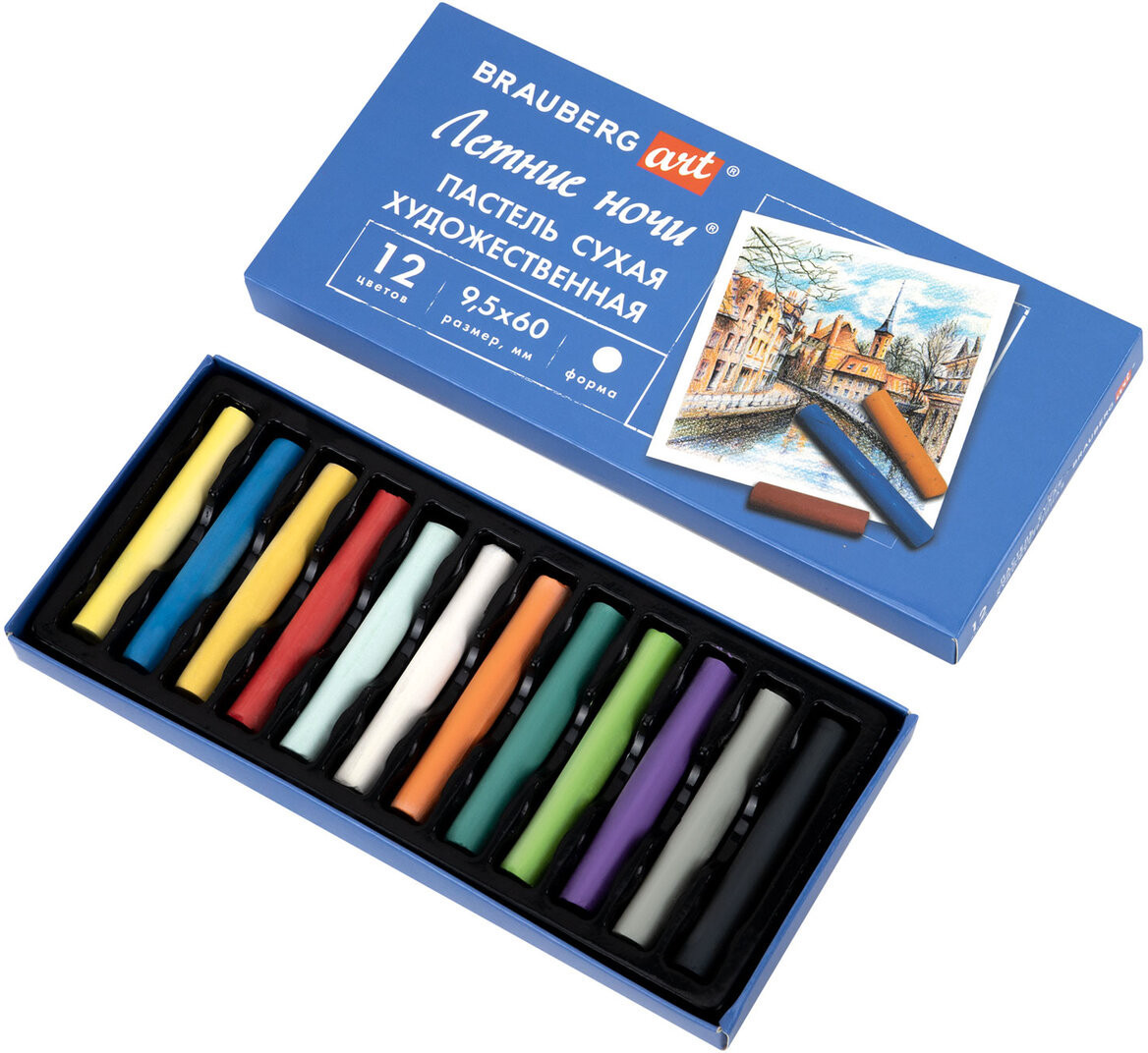 Пастель «Летние ночи» | Brauberg