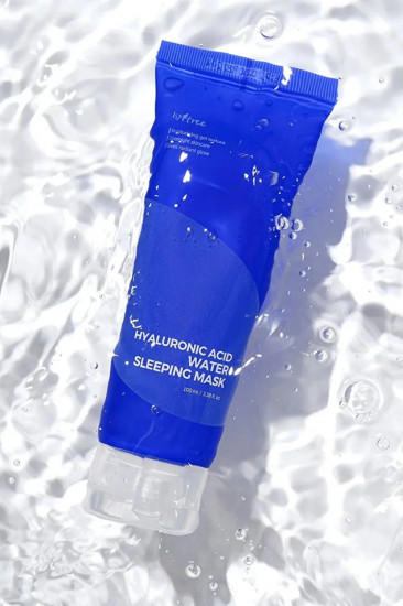 Ночная маска для лица для глубокого увлажнения кожи «Hyaluronic Acid Water Sleeping Mask»