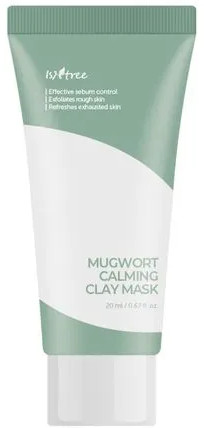 Глиняная маска для лица с экстрактом полыни для проблемной кожи «Mugwort Calming Clay Mask»