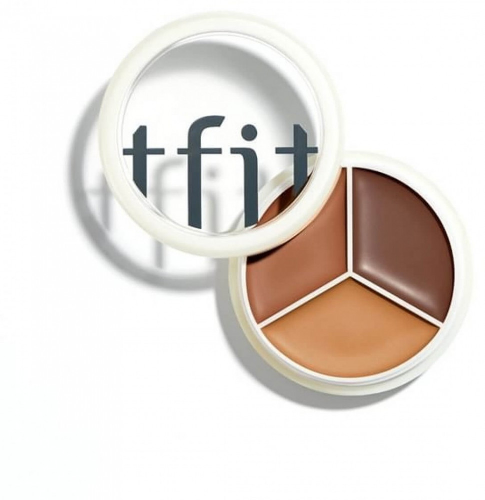 Палитра консилеров для лица «Cover Up Pro Concealer», оттенок 05 Deep | TFIT