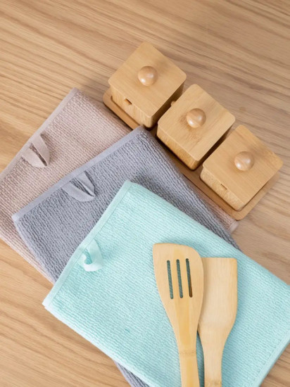 Набор полотенец кухонных махровых «Лофт»