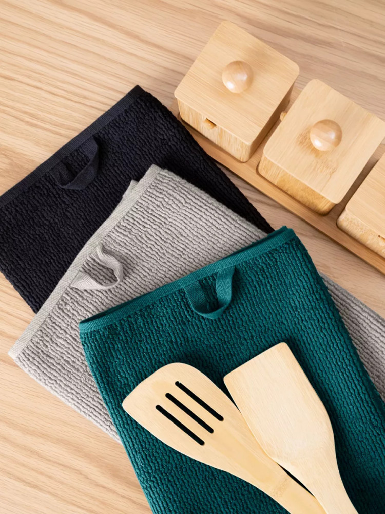 Набор полотенец кухонных махровых «Лофт» | Василиса