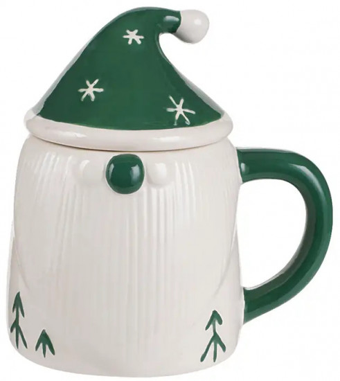 Кружка с крышкой «Гномик»