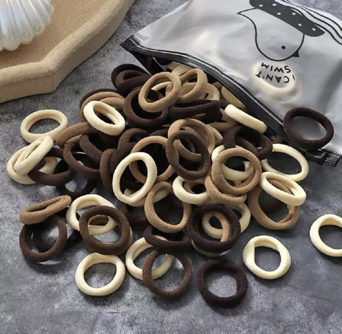 Набор резинок для волос «Кофе»