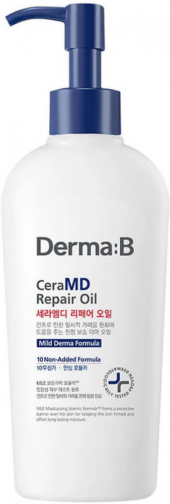 Восстанавливающее масло-молочко для тела «CeraMD Repair Oil» | Derma:B