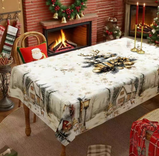 Скатерть новогодняя