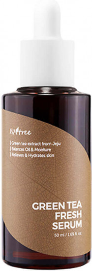 Освежающая сыворотка для лица с зелёным чаем «Green Tea Fresh Serum»