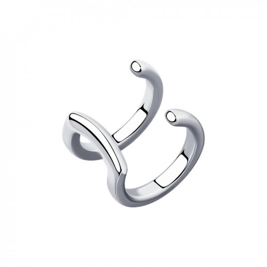 Серьга из серебра