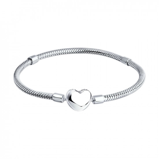 Браслет для шармов из серебра