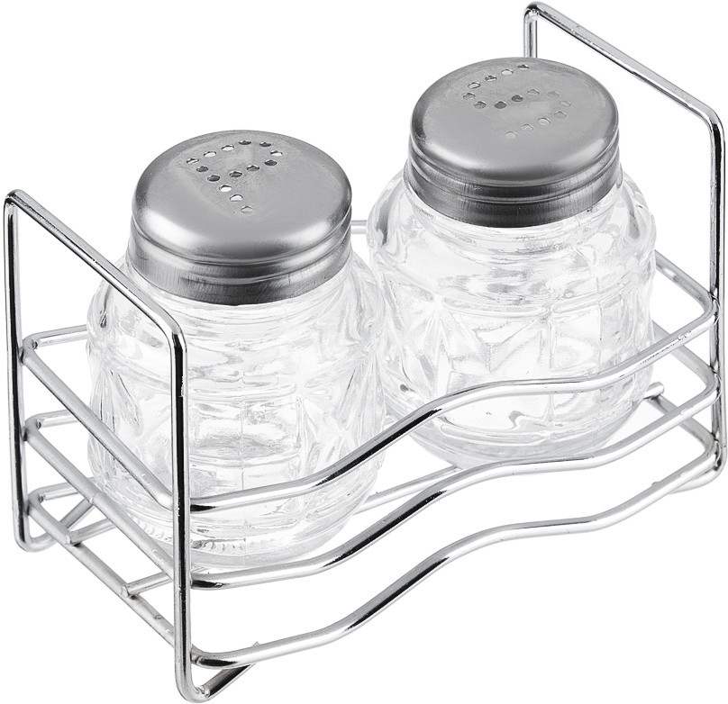 Набор для соли и перца на подставке «Практик» | Vetta