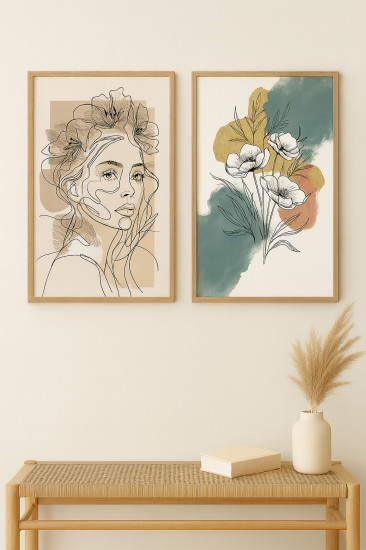 Комплект постеров интерьерных