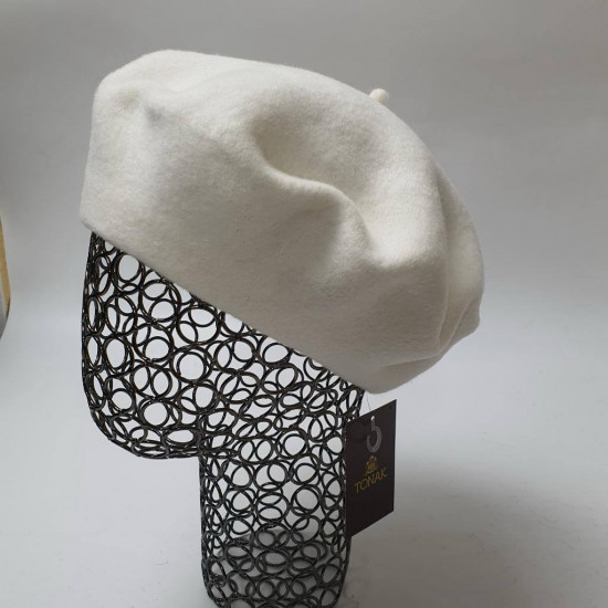 Берет однотонный кашемировый