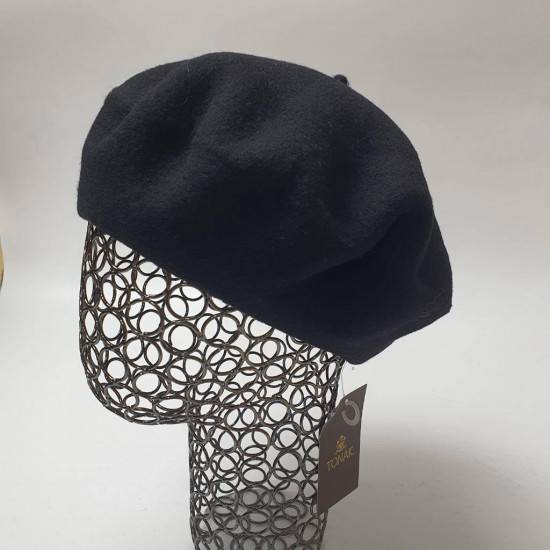 Берет однотонный кашемировый