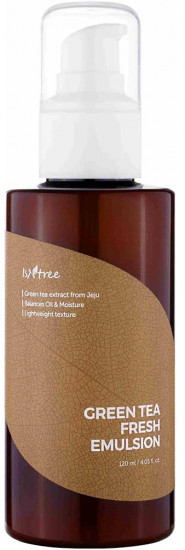 Освежающая эмульсия для лица с зелёным чаем «Green Tea Fresh Emulsion»