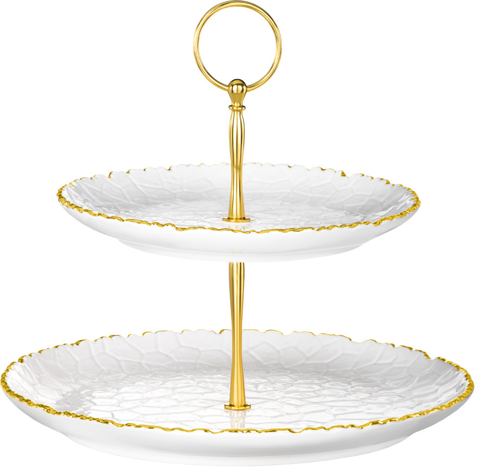 Блюдо-этажерка двухъярусое «Charm» | Charm | Lefard