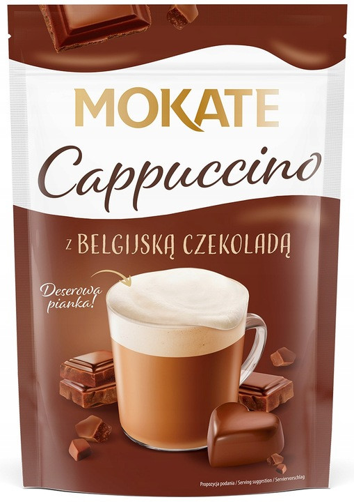 Напиток кофейный растворимый «Бельгийский шоколад» | Cappuccino | Mokate Group