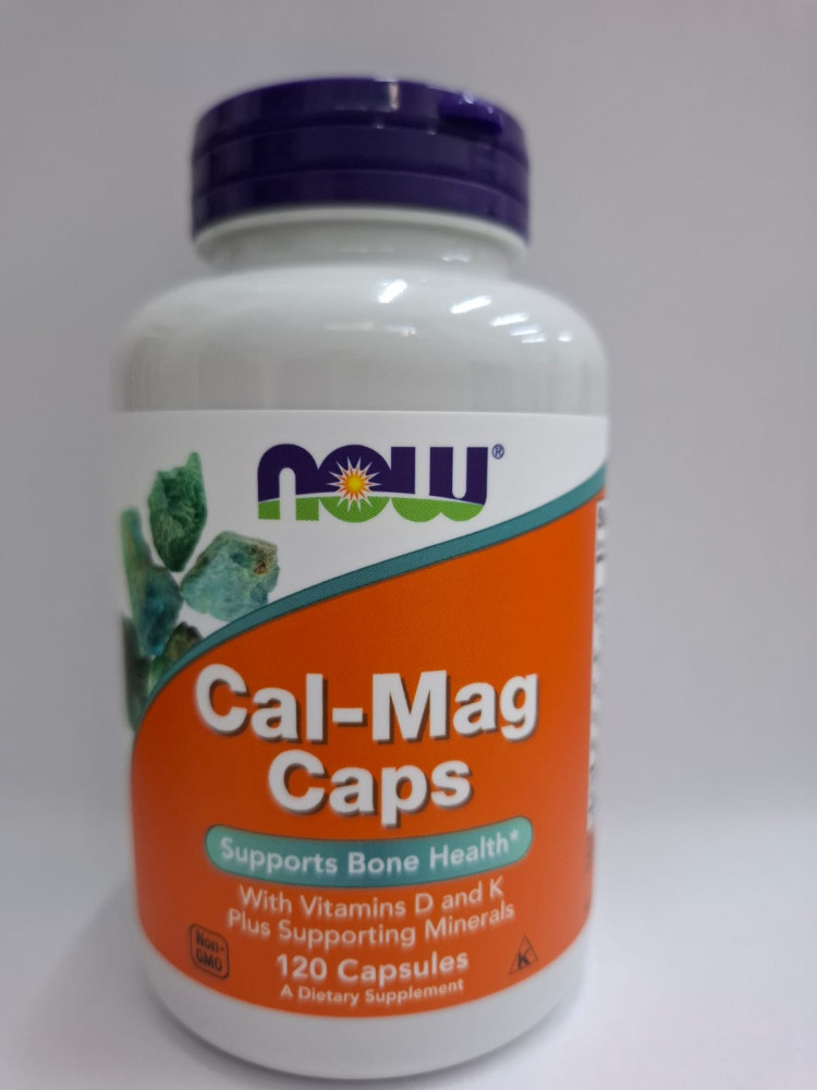 Кальций-Магний 120 вкапс.NOW | NOW Foods