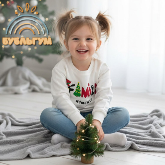 Кофта детская новогодняя